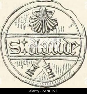 Caractâeristiques des saints dans l'arte populaire . TouRNON : Saint Julien de Brioude. Cfr supra, p. 620.Tournus : Notre Dame, Saint Valérien, Saint Philibert^