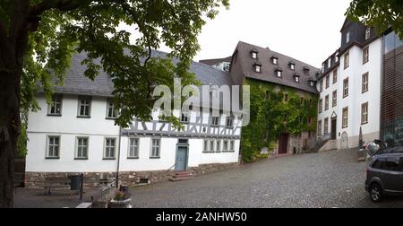 Luogo di nascita di Charlotte Buff, Lottehaus house museum, Wetzlar, Hesse, Germania, Europa Foto Stock