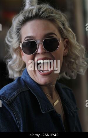 Il cantante Anne-Marie BBC Radio one 19/07/2016 (immagine di credito©Jack Ludlam) Foto Stock