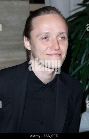 Bartosz Bielenia presso gli arrivi per 2020 Los Angeles associazione dei critici (LAFCA) Cerimonia di premiazione, InterContinental Hotel, Century City, CA 11 gennaio 2020. Foto di: Priscilla concedere/Everett Collection Foto Stock