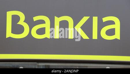 Malaga, Spagna. Xiii gen, 2020. Banka logo della banca visto in Costa del Sol, Malaga. Credito: Keith Mayhew/SOPA Immagini/ZUMA filo/Alamy Live News Foto Stock