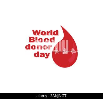 Giornata di donazione - illustrazione vettoriale Illustrazione Vettoriale