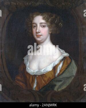 APHRA BEHN (1640-1689) drammaturgo inglese, traduttore, romanziere Foto Stock