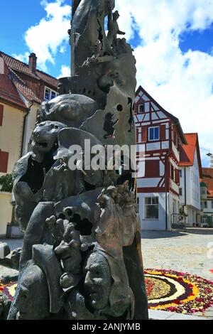 Riedlingen Germania - 05 26 2016: Riedlingen è una città della Germania, con molte attrazioni storiche Foto Stock
