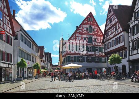 Riedlingen Germania - 05 26 2016: Riedlingen è una città della Germania, con molte attrazioni storiche Foto Stock