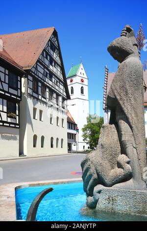 Riedlingen Germania - 05 26 2016: Riedlingen è una città della Germania, con molte attrazioni storiche Foto Stock