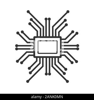 Cpu icona trasparente. Simbolo della cpu dal design Intellegence artificiale di raccolta. Elemento di semplice illustrazione vettoriale. Può essere utilizzato. Cpu icona trasparente. Cpu Illustrazione Vettoriale