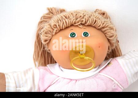 Originale degli anni settanta/ottanta Patch Cavolo Kid con fantoccio Foto Stock