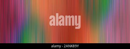 Abstract intestazione orizzontale texture con strisce verticali e pastello marrone, Siena e mare colori verde. Foto Stock