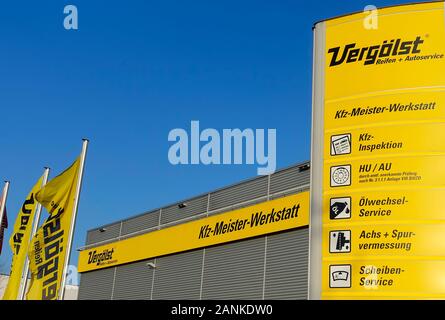 Vergölst A Berlino, Germania Foto Stock