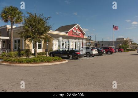 Bob Evans Agriturismo Ristorante i villaggi, Florida USA Foto Stock