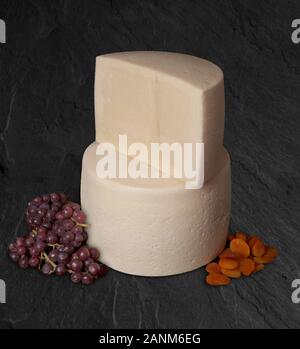 Il Pecorino Romano ruote Foto Stock