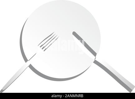 Segno del vettore cook, cucina internazionale Illustrazione Vettoriale