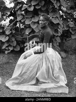 Susie King Taylor ha avuto only1 foto conosciuta di lei fino alla scoperta di questo ma circa 1889 ex schiavo della guerra civile, mese di storia nera, afroamericano Foto Stock