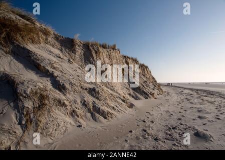 Dune del nord Isola Frisone Amrum in Germania Foto Stock