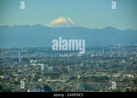 Paesaggio di Tokyo in Giappone Foto Stock
