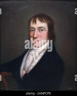 William Wordsworth (1770 - 1850) poeta romantico inglese Foto Stock