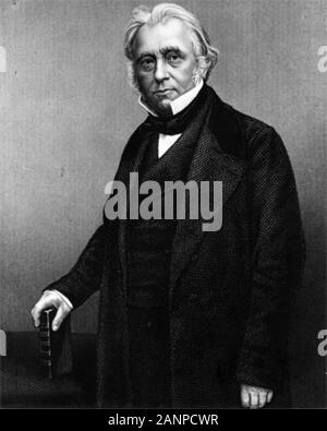 Thomas Babington Macaulay, (1800 - 1859) storico britannico e uomo politico whig Foto Stock