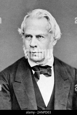 Jakob Henle, Friedrich Gustav Jakob Henle (1809 - 1885) medico tedesco, il patologo e anatomista Foto Stock