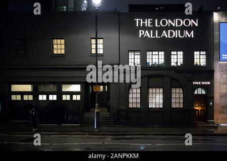 London.uk. Circa il maggio 2019 Il London Palladium nel West End di Londra è un icona del teatro britannico.atti di hosting, celebrità di tutto il mondo.famoso per Foto Stock