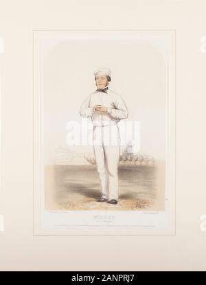 John Wisden Cricketer 1826-1884) Foto Stock