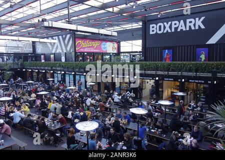 Croydon Boxpark South London REGNO UNITO Foto Stock