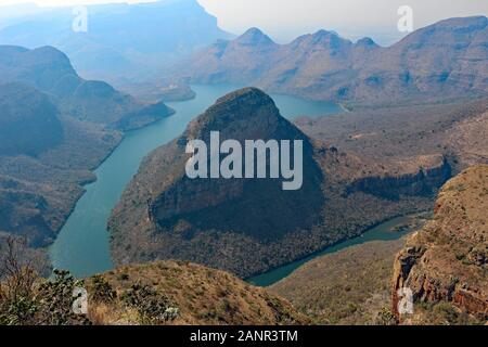 Blyde River Canyon vicino a Johannesburg in Sud Africa paesaggio Foto Stock