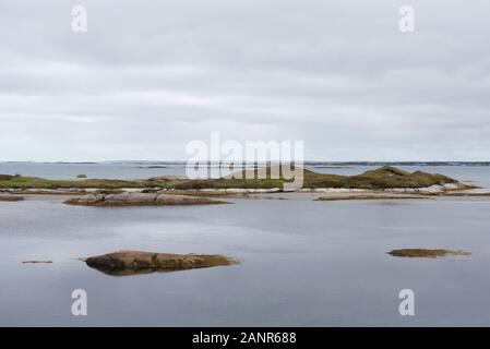 Barbour Eredità Vivente Villaggio "la Venezia di Terranova", Newtown, Bonavista Bay, Terranova Foto Stock