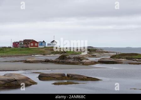 Barbour Eredità Vivente Villaggio "la Venezia di Terranova", Newtown, Bonavista Bay, Terranova Foto Stock