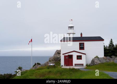 Lobster Cove Capo Faro - Parks Canada Parco Nazionale Gros Morne, Rocky Harbour, Terranova, Canada. Foto Stock