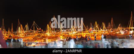 Dhow festival 2012 in Katara, Doha, Qatar. Foto Stock