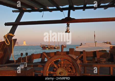 Dhow festival 2012 in Katara, Doha, Qatar. Foto Stock