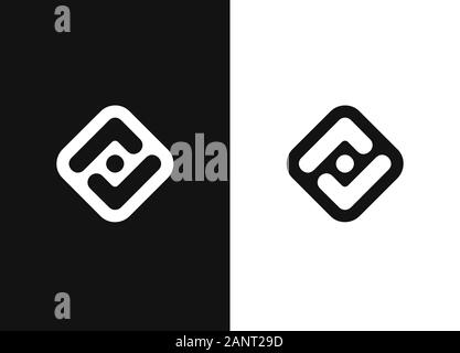 Vision concept idea. Occhi stilizzati e lettere L. occhi clinic logo. Oftalmologia degli emblemi. Vettore occhio stilizzato segno con le frecce in su e in giù. Bl Illustrazione Vettoriale