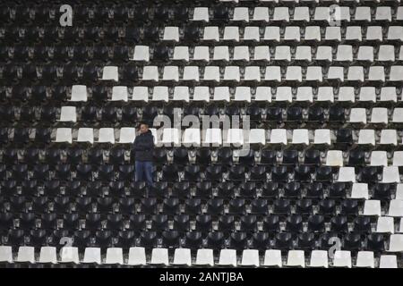 18 gennaio 2020: L'Aia, Paesi Bassi - 18 gennaio 2020: ventola AZ mostrato durante il 2019/20 attrezzatura di Eredivisie tra AZ Alkmaar e Willem II A AFAS Stadion. Credito: Federico Guerra Maranesi/ZUMA filo/Alamy Live News Foto Stock