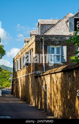 Ammiragli' Inn e il Ristorante Pillars, Nelson's Dockyard, English Harbour, Antigua Foto Stock