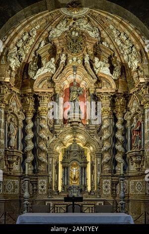 Santuario Basilica di Loyola, Loiola, monumentale complesso religioso, costruito intorno al luogo di nascita di Ignacio de Loyola, fondatore della Compagnia dei Gesuiti Foto Stock