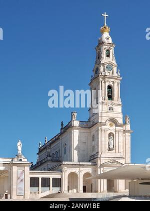 Chiesa di Fatima nella regione di centro del Portogallo Foto Stock