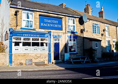 Il Timothy Hackworth Pub, Shildon, County Durham, Inghilterra Foto Stock
