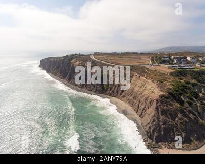 Vista aerea di Dana Point, California. Foto Stock