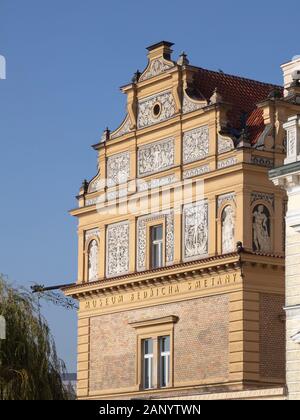 Museo Di Bedrich Smetana, Molo Di Smetana, Praga, Boemia, Repubblica Ceca, Europa Foto Stock