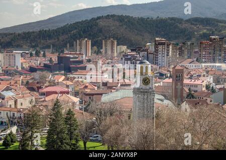 Torre Dell'Orologio - Bitola, Macedonia Foto Stock