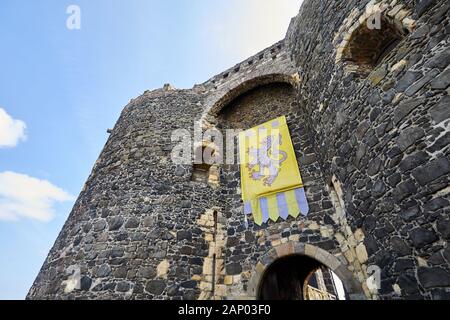 Castello di Carrickfergus Foto Stock