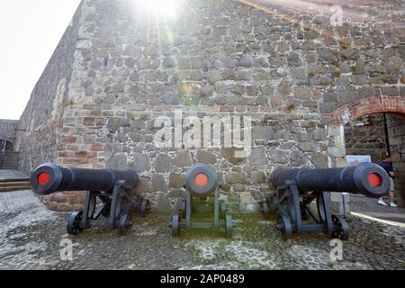 Castello di Carrickfergus Foto Stock