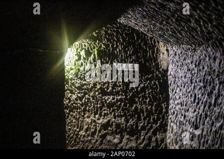 Grotte Di Taya Vicino A Yokohama, Prefettura Di Kanagawa, Giappone Foto Stock