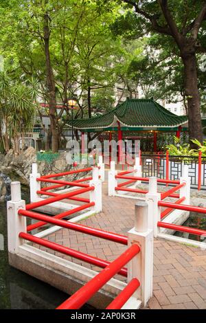 Hollywood Road Park, Sheung Wan, Isola di Hong Kong, Hong Kong Foto Stock