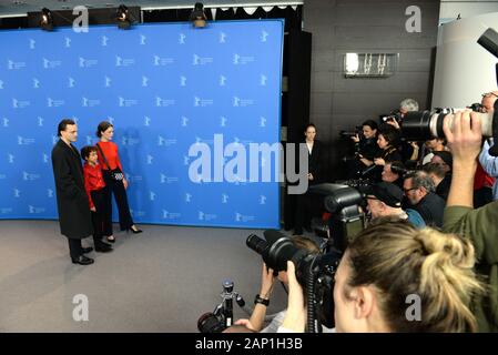 Febbraio 17th, 2018 photocall di transito durante la Berlinale Film Festival 2018 Foto Stock