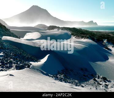 Panorama mozzafiato sulla Penisola del Capo, Sudafrica Foto Stock