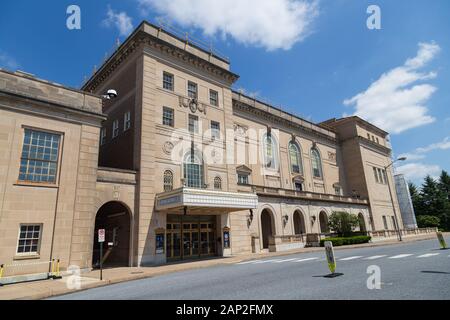 Hershey Pa / STATI UNITI D'America - 21 Maggio 2018: il Teatro ad Hershey è un 1.904-seat teatro nel centro cittadino ed è stato inaugurato nel settembre 1933. Foto Stock