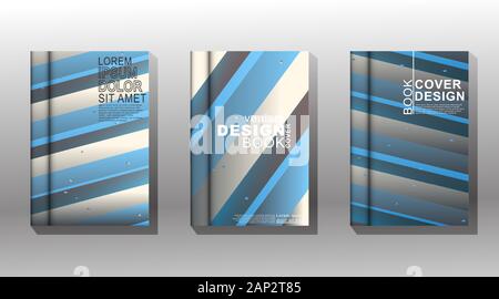 Copertura minima design. illustrazione vettoriale. Nuove texture per il design. Illustrazione Vettoriale