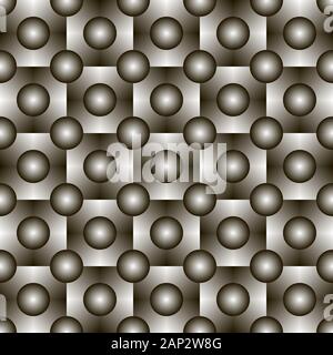 Volumetrico di 3D sfondo costituito da forme geometriche. Illustrazione Vettoriale